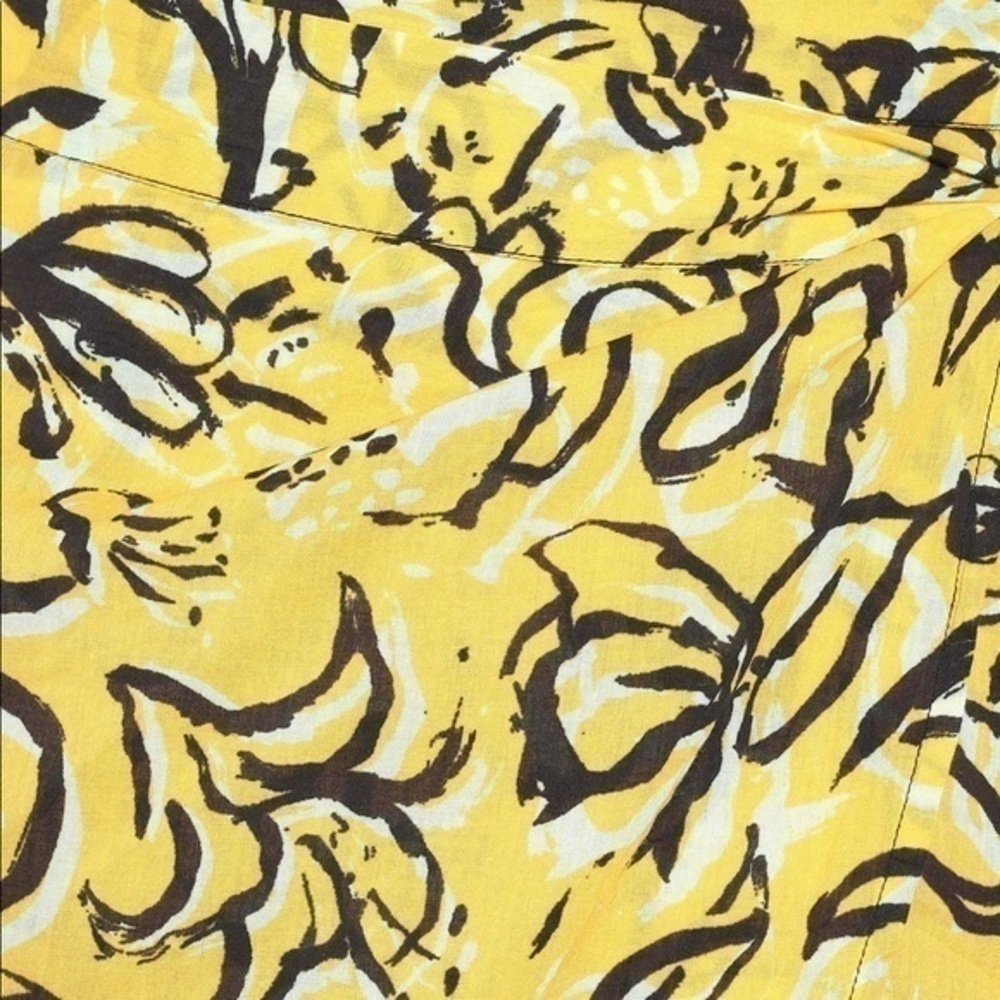 DVF x Onia Amanda Abstract Floral Swim Cover Up Sarong Casual Tie Wrap Skirt - Picture 5 of 12